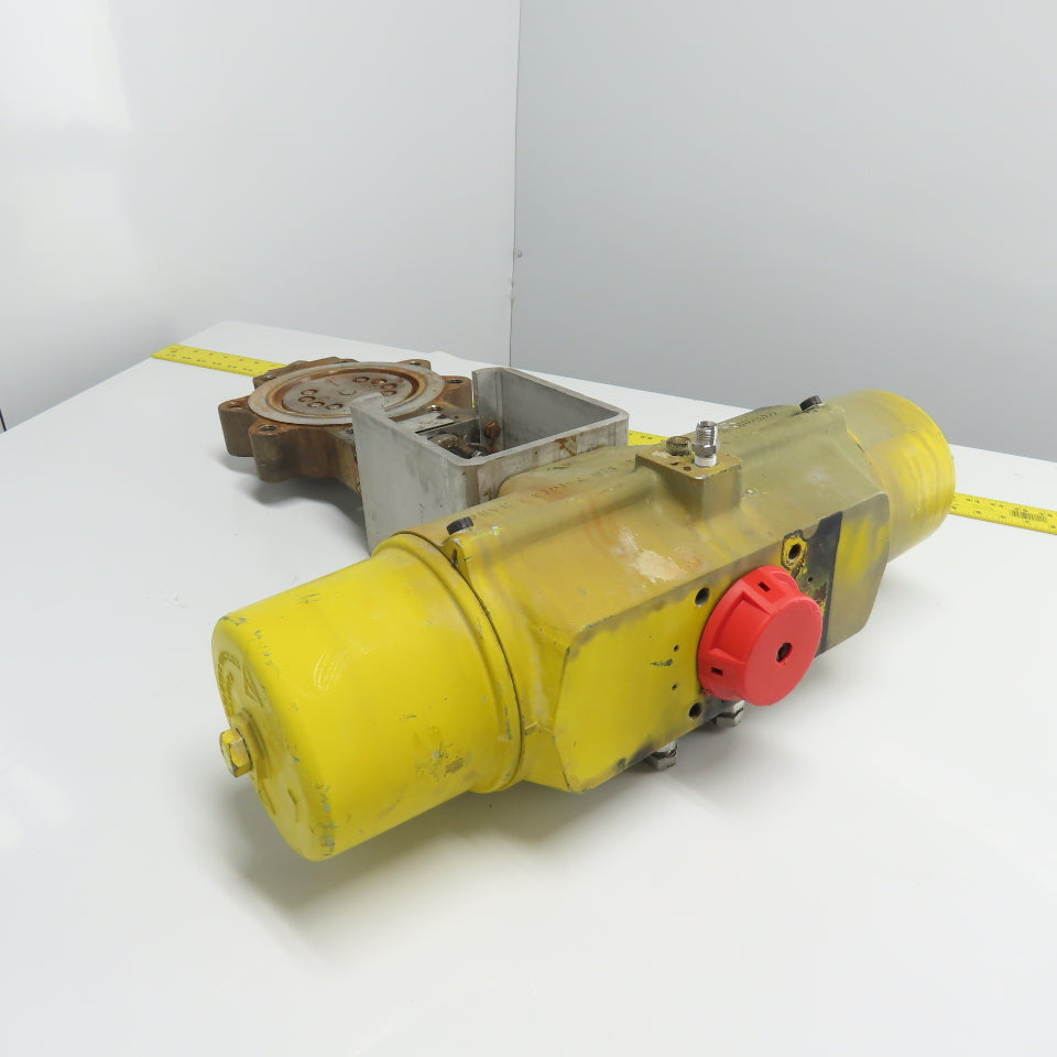 Hytork 1125 6" Butterfly Pneumatic Valve Actuator 120PSI 8.2Bar CF8M