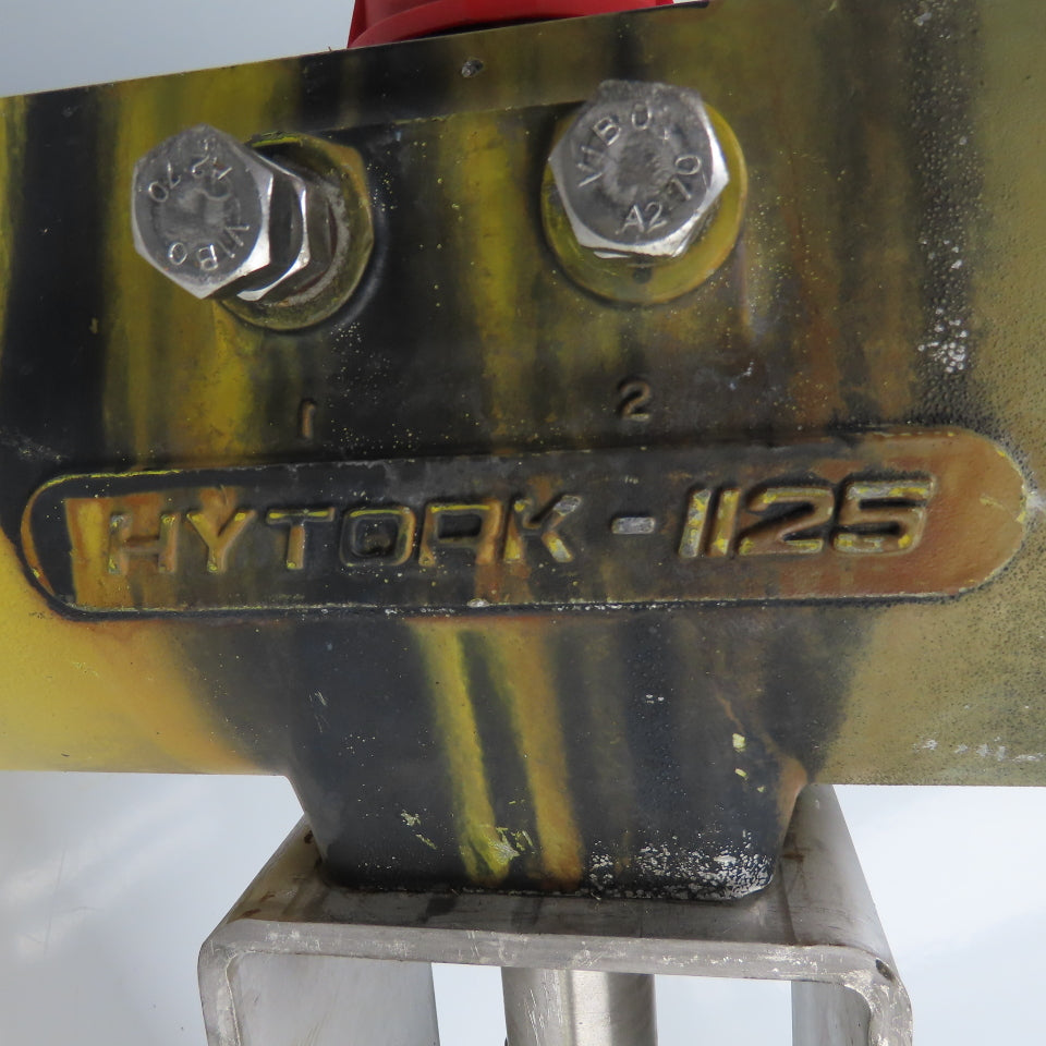 Hytork 1125 6" Butterfly Pneumatic Valve Actuator 120PSI 8.2Bar CF8M