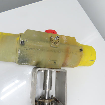 Hytork 1125 6" Butterfly Pneumatic Valve Actuator 120PSI 8.2Bar CF8M