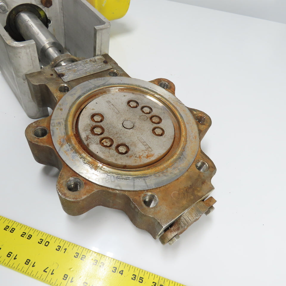 Hytork 1125 6" Butterfly Pneumatic Valve Actuator 120PSI 8.2Bar CF8M