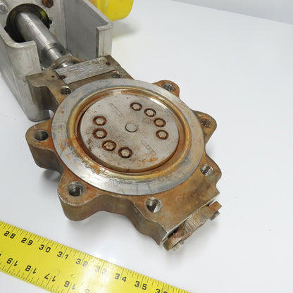 Hytork 1125 6" Butterfly Pneumatic Valve Actuator 120PSI 8.2Bar CF8M