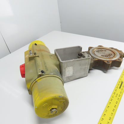 Hytork 1125 6" Butterfly Pneumatic Valve Actuator 120PSI 8.2Bar CF8M
