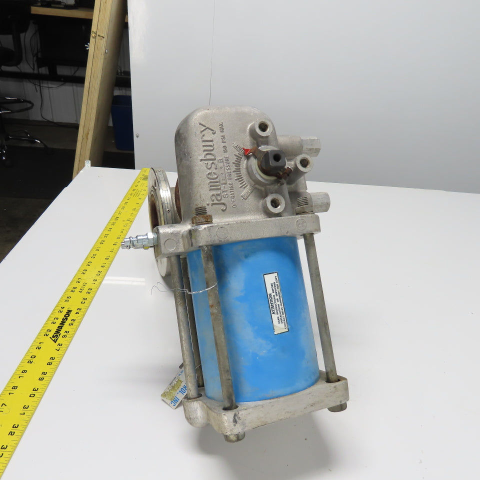 Jamesbury ST-200B 3" Stainless Steel Flanged Pneumatic Valve Actuator 150PSI