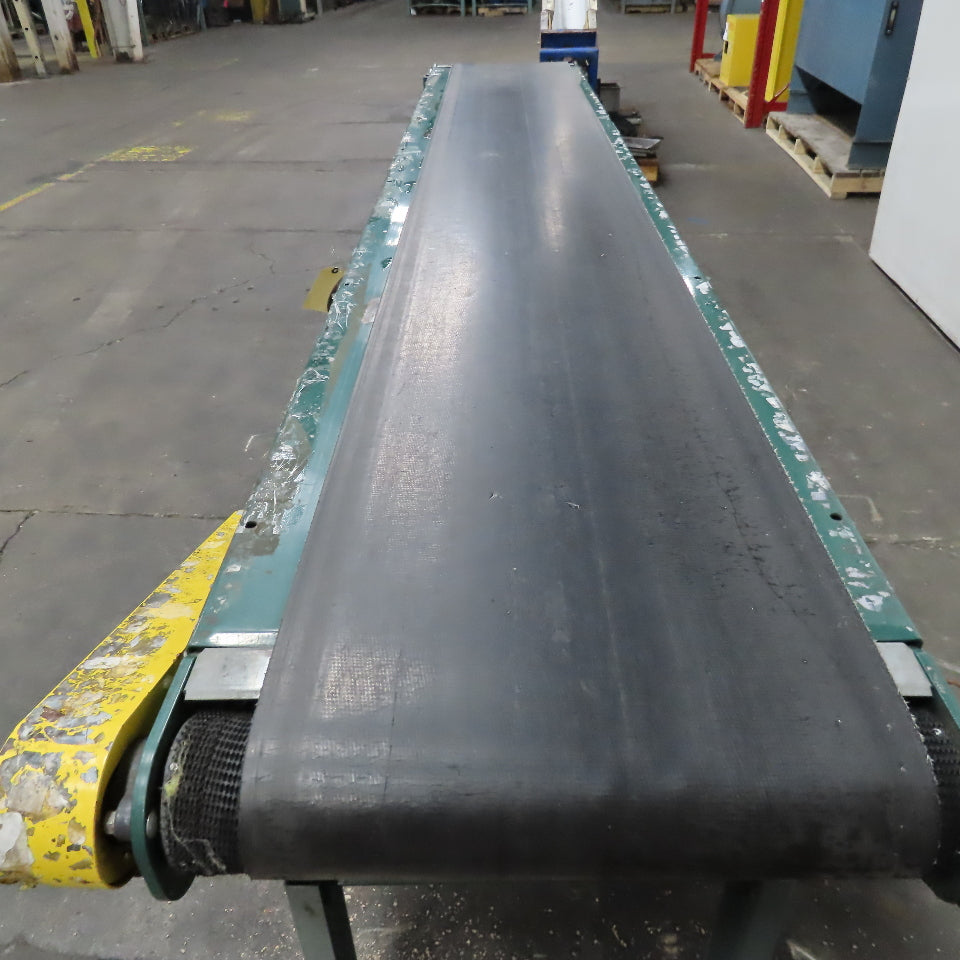 Ashland 18" x 11' Slide Bed Belt Conveyor 115V 1Ph 0-92FPM Adjustable Speed