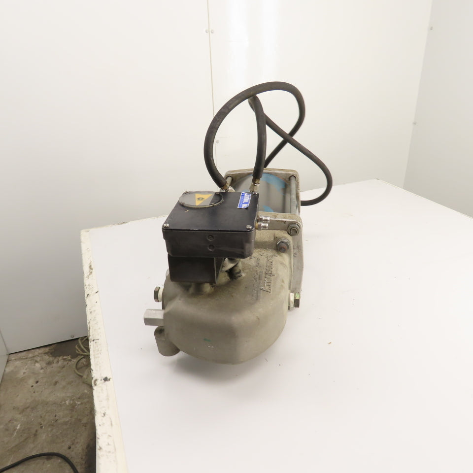 Jamesbury ST-1200 Pneumatic Rotary Valve Actuator Assembly 150 PSI 1-5/8" Drive