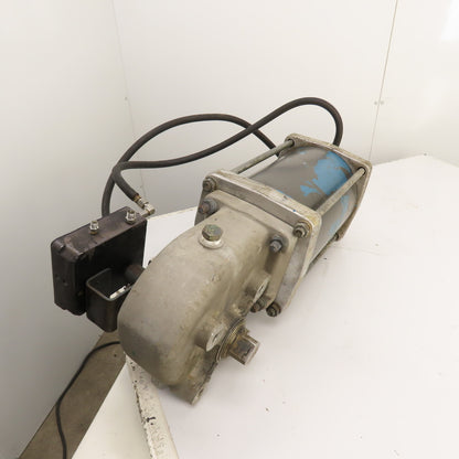 Jamesbury ST-1200 Pneumatic Rotary Valve Actuator Assembly 150 PSI 1-5/8" Drive