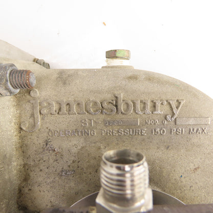 Jamesbury ST-1200 Pneumatic Rotary Valve Actuator Assembly 150 PSI 1-5/8" Drive