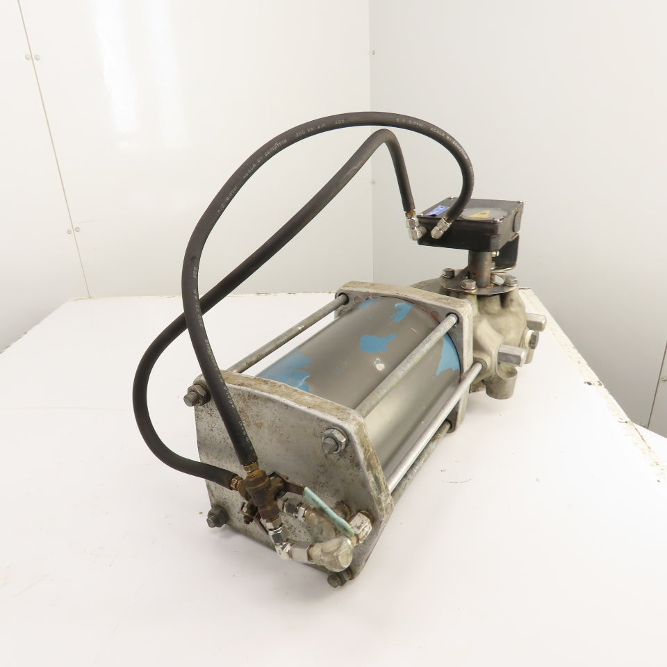 Jamesbury ST-1200 Pneumatic Rotary Valve Actuator Assembly 150 PSI 1-5/8" Drive