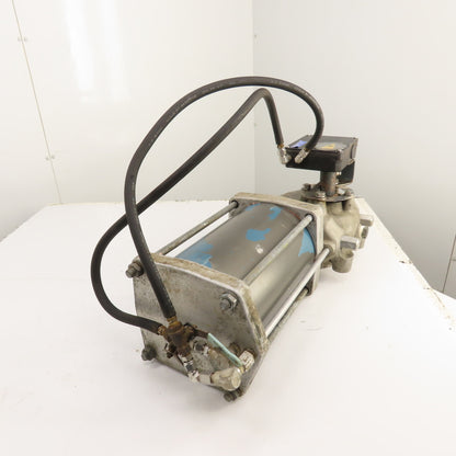 Jamesbury ST-1200 Pneumatic Rotary Valve Actuator Assembly 150 PSI 1-5/8" Drive