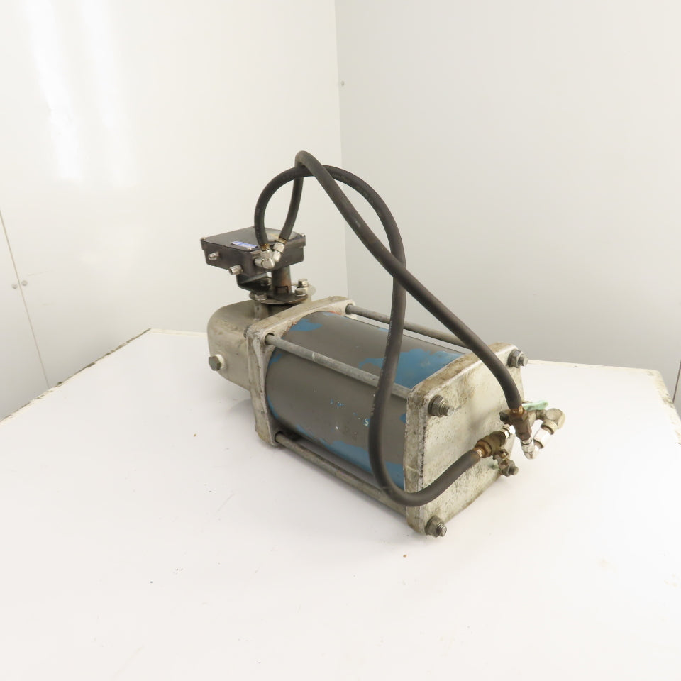 Jamesbury ST-1200 Pneumatic Rotary Valve Actuator Assembly 150 PSI 1-5/8" Drive