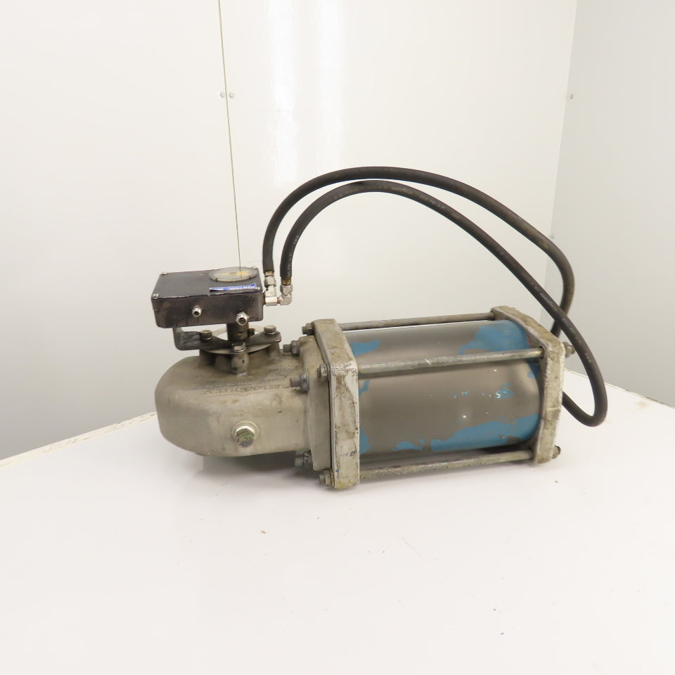 Jamesbury ST-1200 Pneumatic Rotary Valve Actuator Assembly 150 PSI 1-5/8" Drive