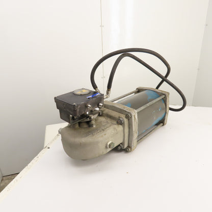 Jamesbury ST-1200 Pneumatic Rotary Valve Actuator Assembly 150 PSI 1-5/8" Drive