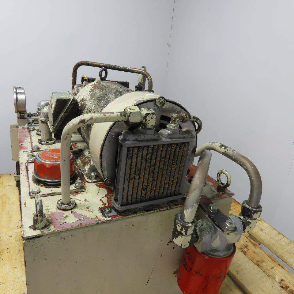 2.2KW 20 Gallon Hydraulic Power Unit 3Ph 200/220V W/ Nachi Pump 30L/min