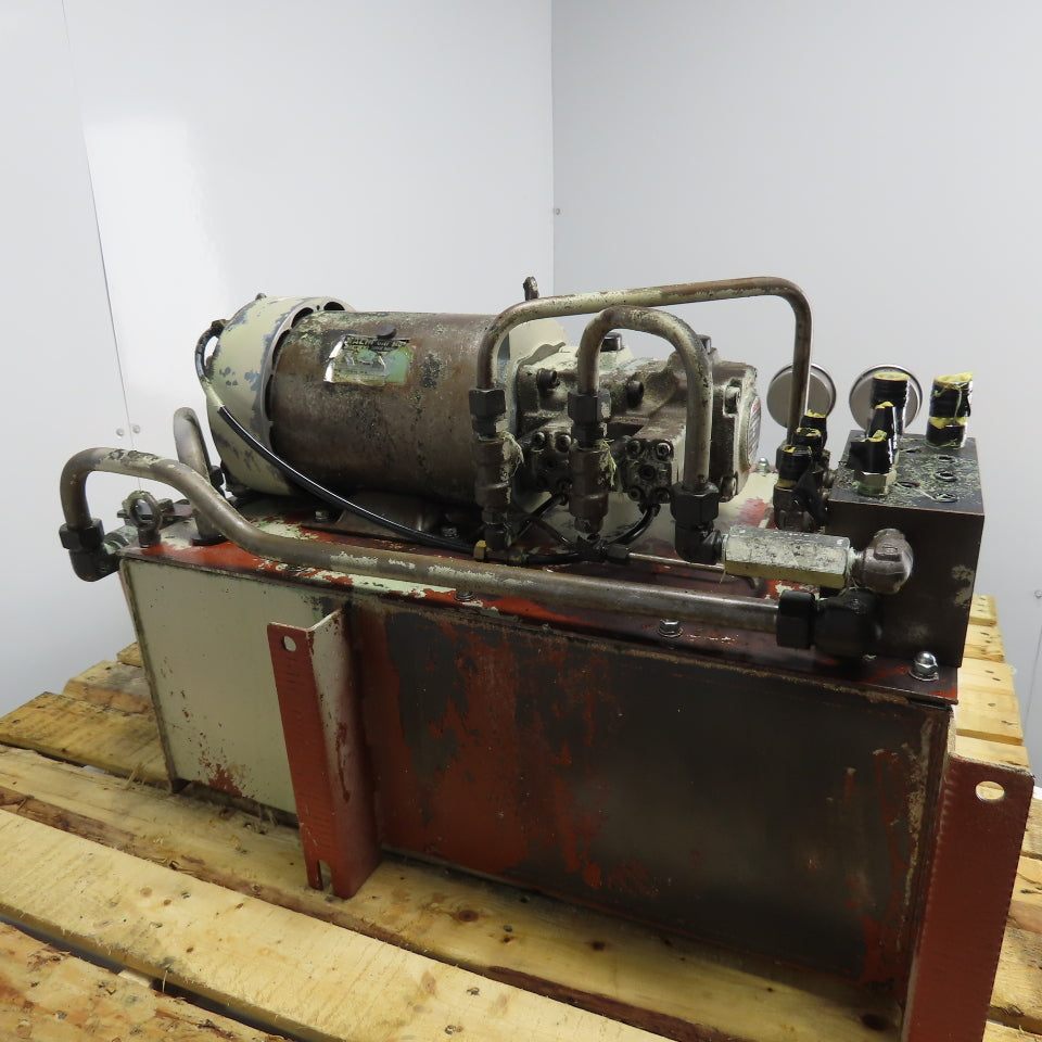 2.2KW 20 Gallon Hydraulic Power Unit 3Ph 200/220V W/ Nachi Pump 30L/min