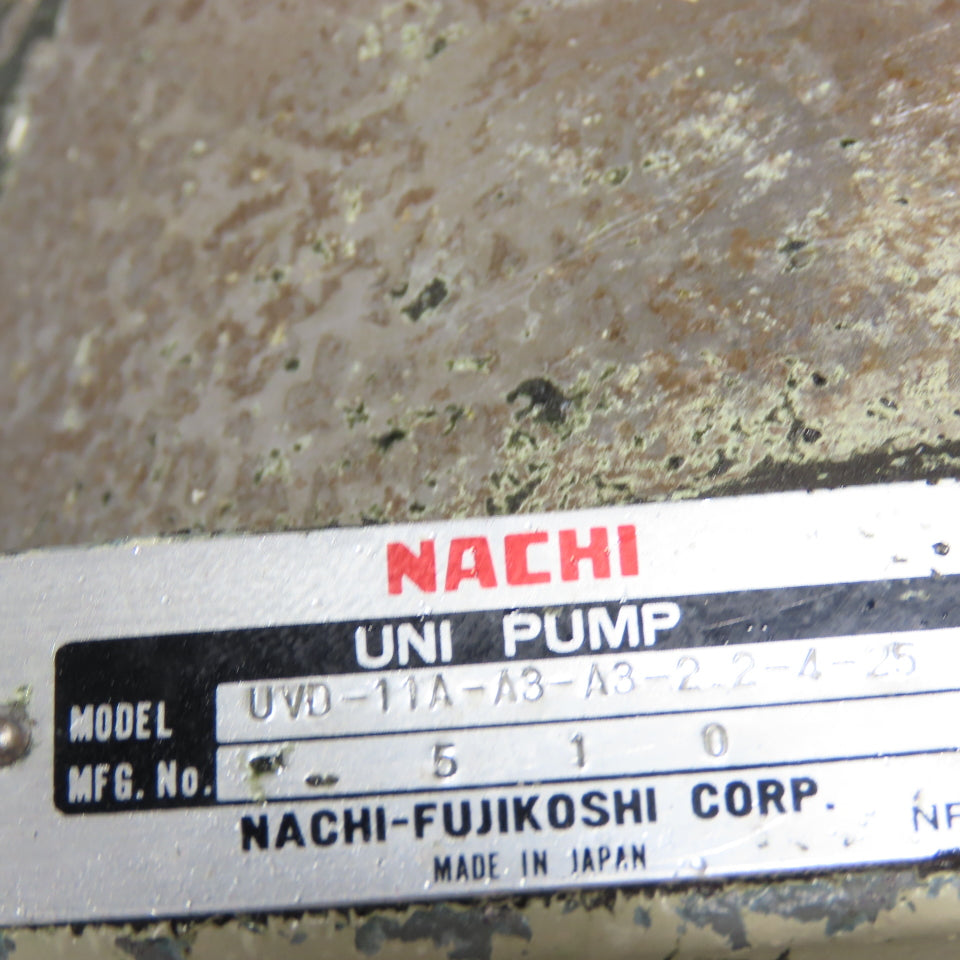 2.2KW 20 Gallon Hydraulic Power Unit 3Ph 200/220V W/ Nachi Pump 30L/min