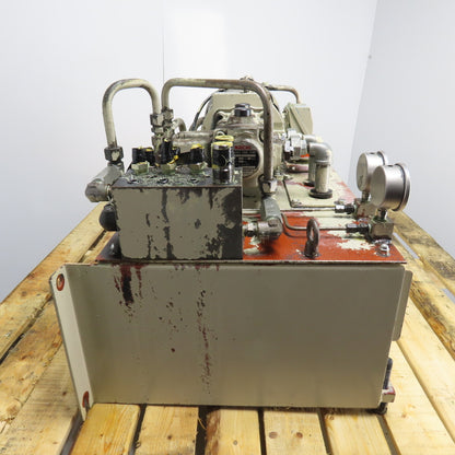 2.2KW 20 Gallon Hydraulic Power Unit 3Ph 200/220V W/ Nachi Pump 30L/min