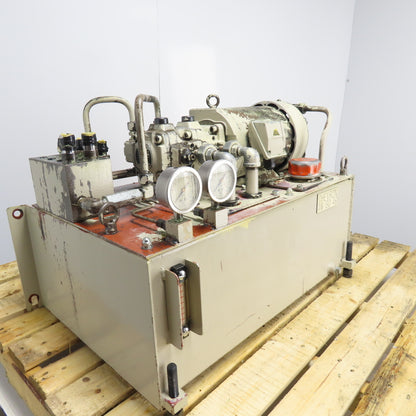 2.2KW 20 Gallon Hydraulic Power Unit 3Ph 200/220V W/ Nachi Pump 30L/min
