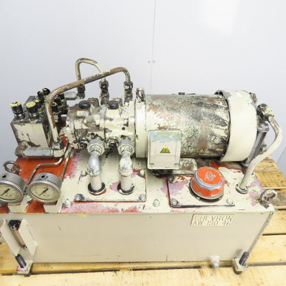 2.2KW 20 Gallon Hydraulic Power Unit 3Ph 200/220V W/ Nachi Pump 30L/min
