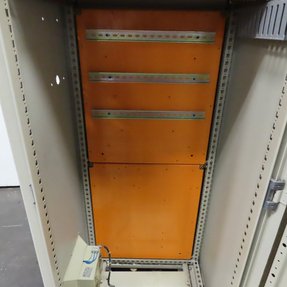 71" x 18" x 17" Free Standing Machine Control Enclosure W/ Back Plate