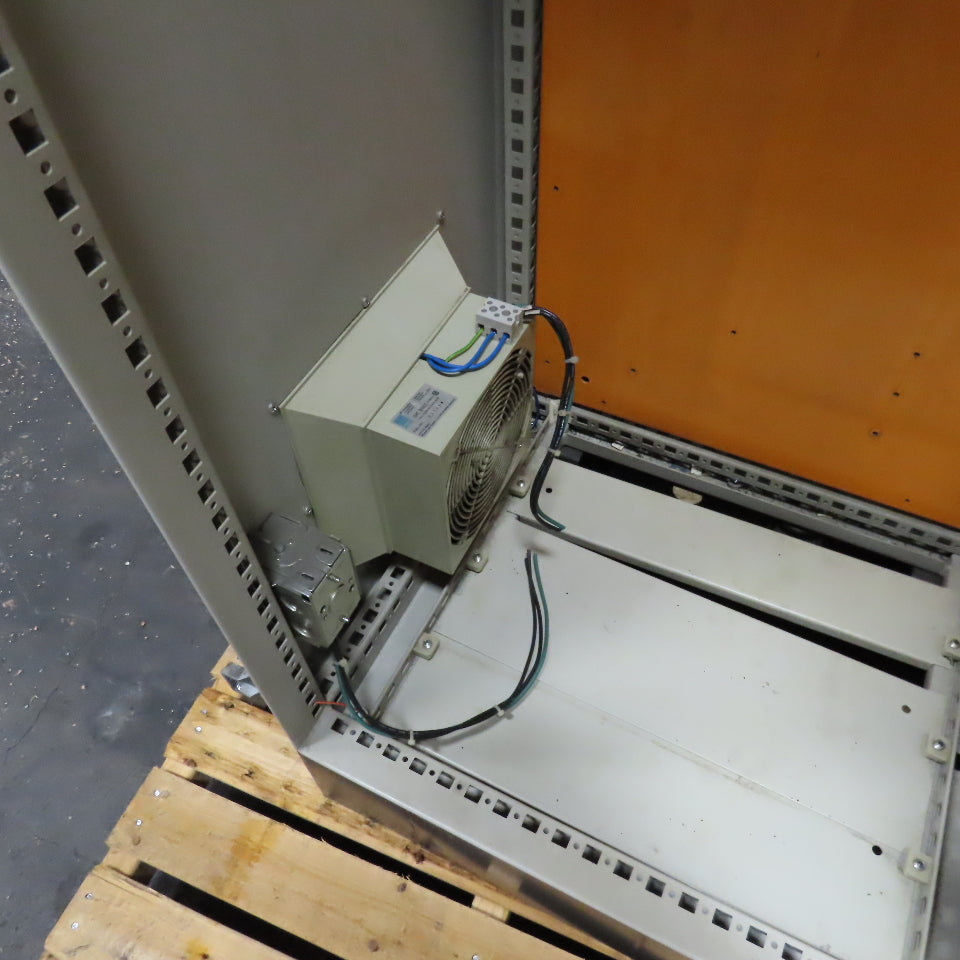 71" x 18" x 17" Free Standing Machine Control Enclosure W/ Back Plate