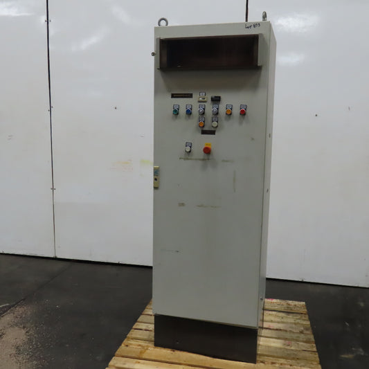 71" x 18" x 17" Free Standing Machine Control Enclosure W/ Back Plate