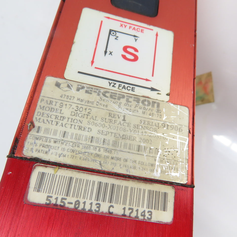 Perceptron 917-1012 Digital TriCam Surface Sensor Rev 1