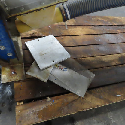 Enviro-Care Screw Conveyor Trough Frame Only Stainless Steel 5" x 127"
