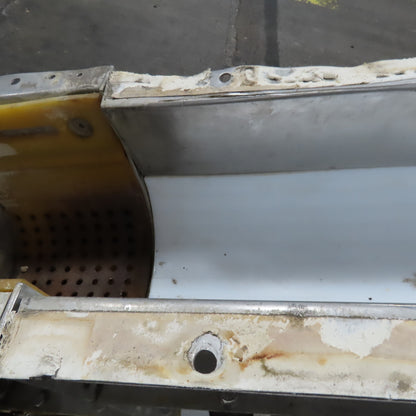 Enviro-Care Screw Conveyor Trough Frame Only Stainless Steel 5" x 127"