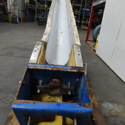 Enviro-Care Screw Conveyor Trough Frame Only Stainless Steel 5" x 127"