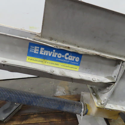 Enviro-Care Screw Conveyor Trough Frame Only Stainless Steel 5" x 127"