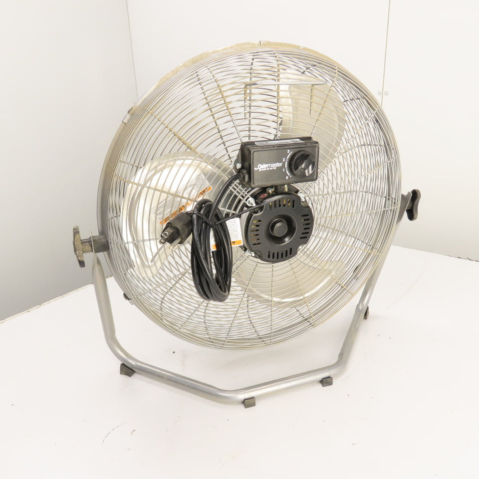 Air Master I-18LS 18" Low Stand Floor Fan 4550 CFM 3-Speed 120V