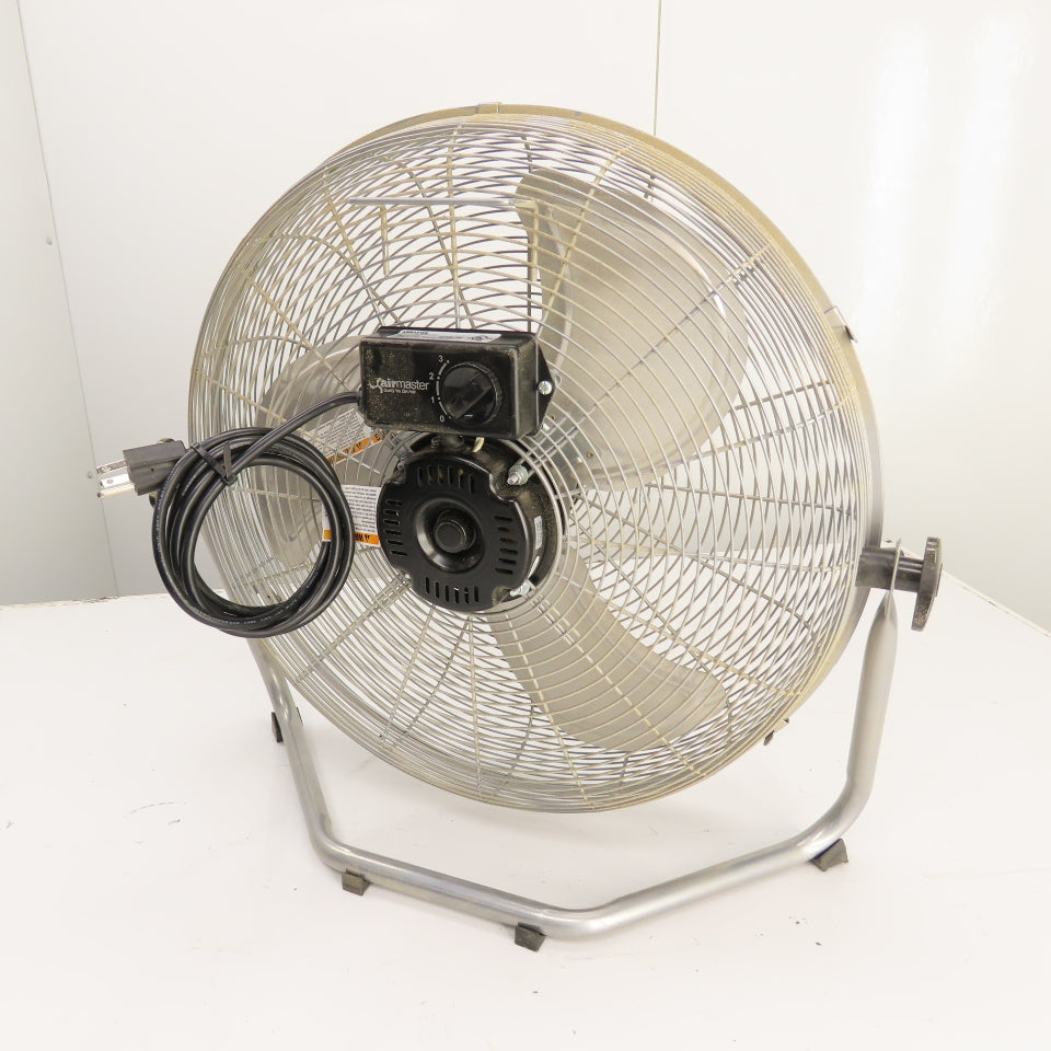 Air Master I-18LS 18" Low Stand Floor Fan 4550 CFM 3-Speed 120V