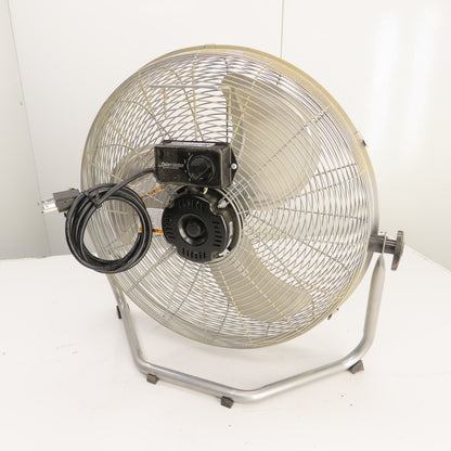 Air Master I-18LS 18" Low Stand Floor Fan 4550 CFM 3-Speed 120V