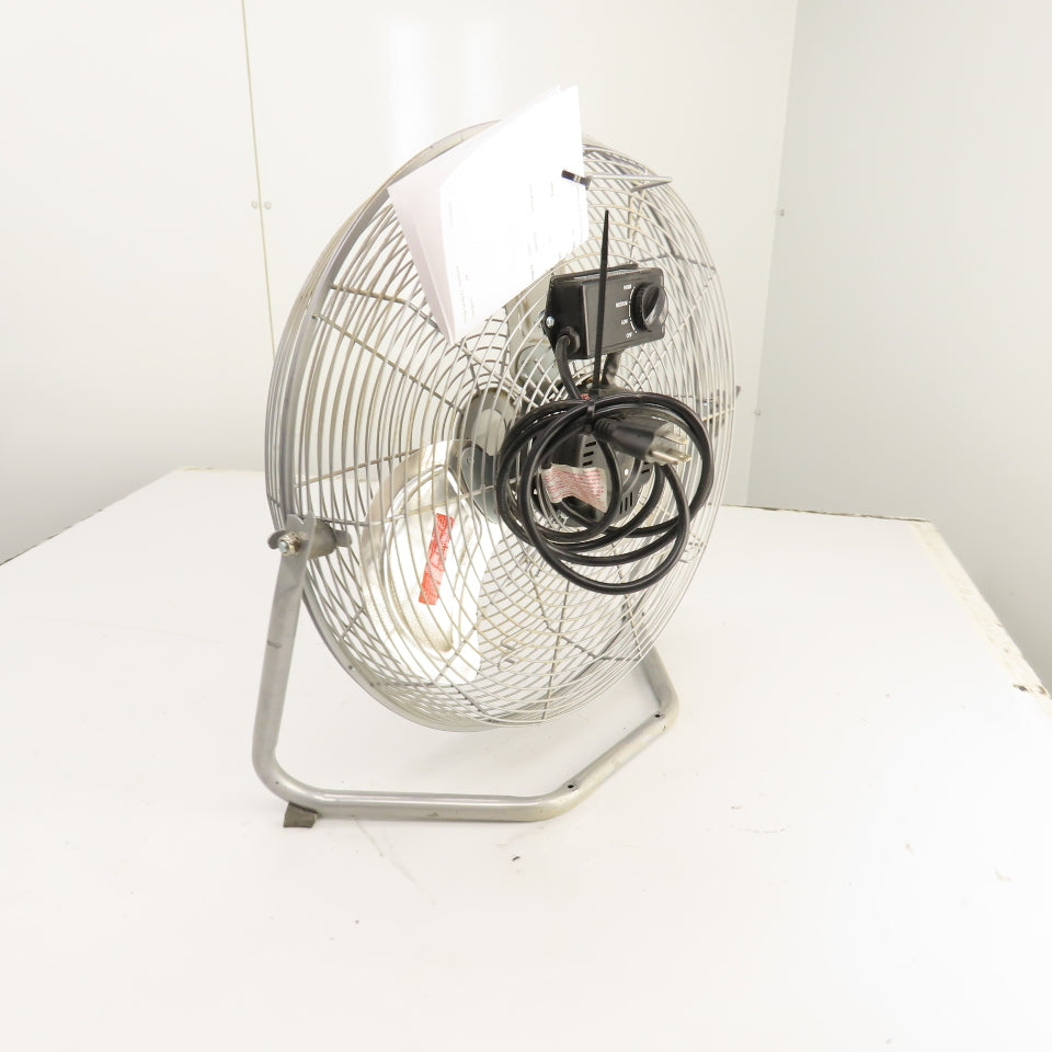 Pro-Source FE2-45ADO 18" Low Stand Floor Fan 3-Speed 120V 1.15A