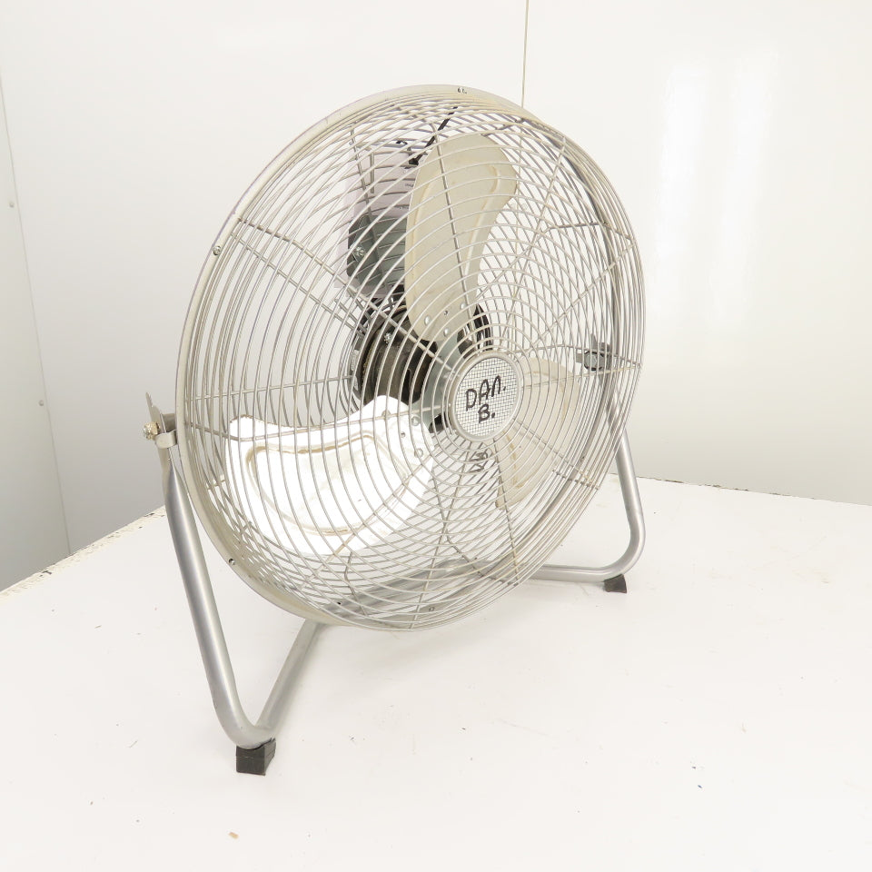 Pro-Source FE2-45ADO 18" Low Stand Floor Fan 3-Speed 120V 1.15A