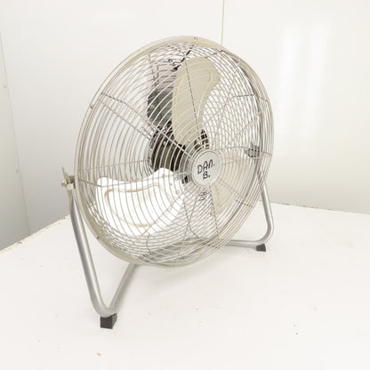 Pro-Source FE2-45ADO 18" Low Stand Floor Fan 3-Speed 120V 1.15A