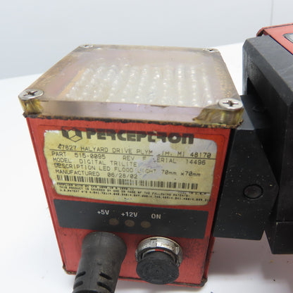 Perceptron 917-3019 Digital 2 TriCam Surface Sensor Rev 1 W/(2) 515-0095 Trilite