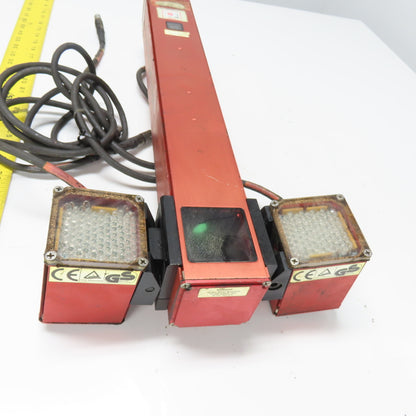 Perceptron 917-3019 Digital 2 TriCam Surface Sensor Rev 1 W/(2) 515-0095 Trilite