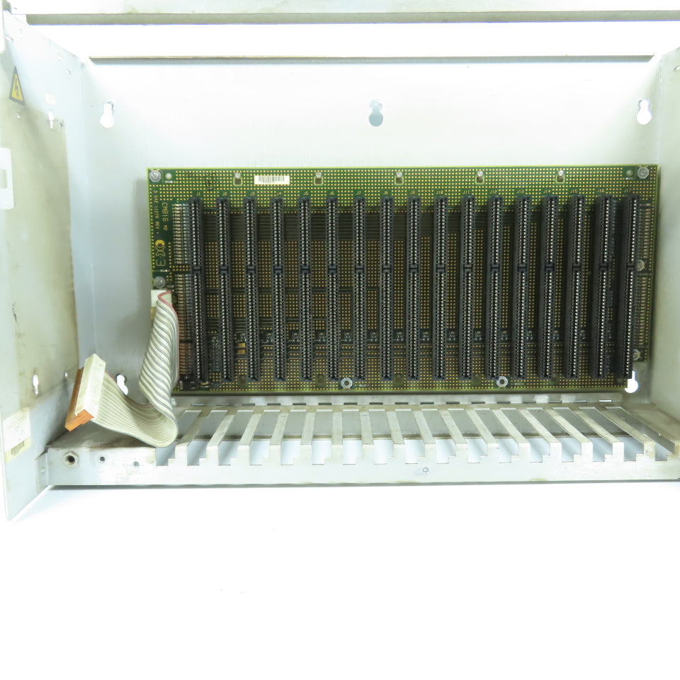 Cincinnati Milacron 3-424-2076A Industrial Card Cage Backplane Chassis 115V