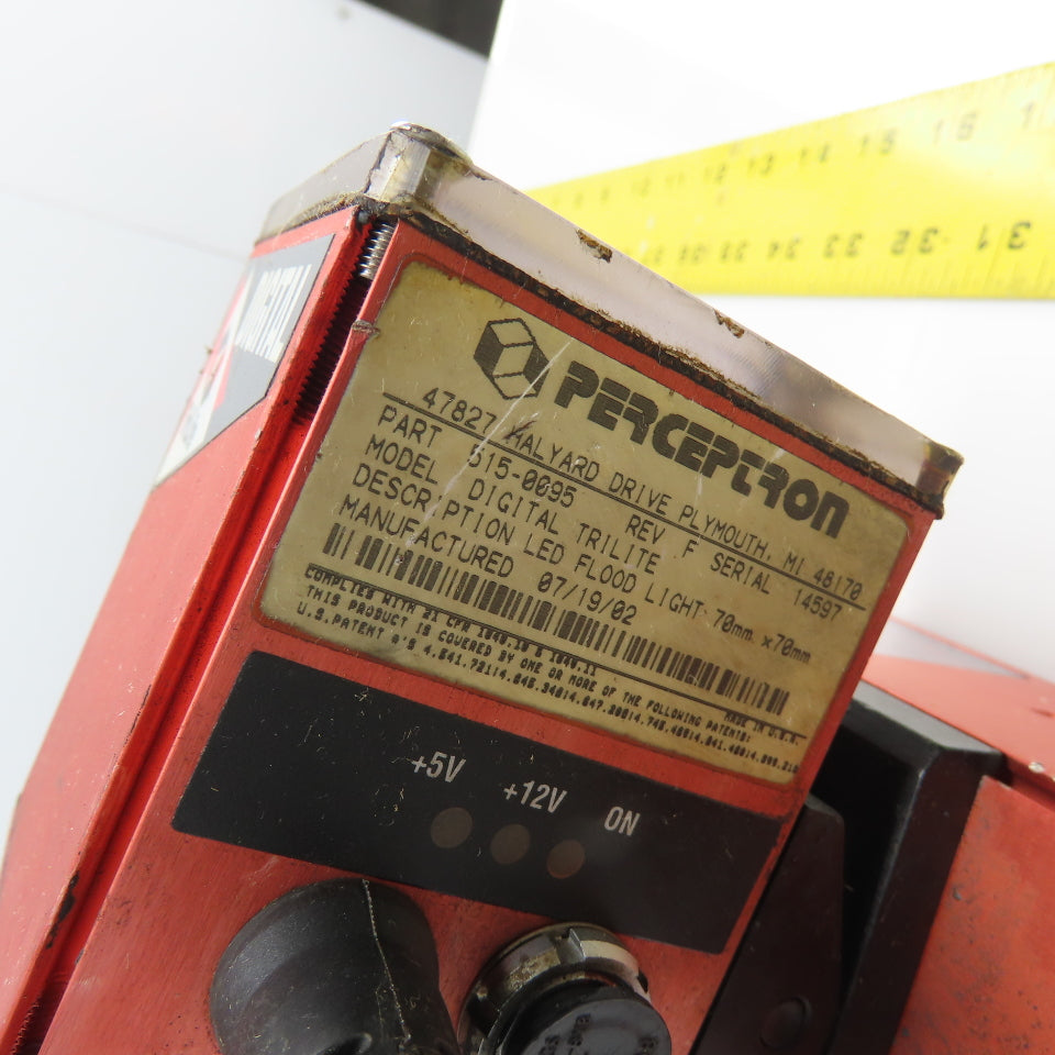 Perceptron 917-1014 Digital 2 TriCam Surface Sensor Rev D W/(2) 515-0095 Trilite