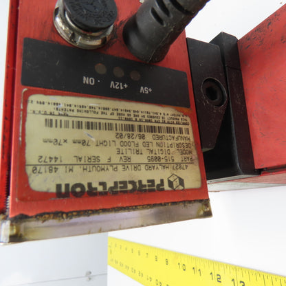 Perceptron 917-3018 Digital 2 TriCam Surface Sensor Rev 1 W/(2) 515-0095 Trilite