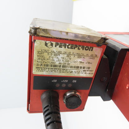 Perceptron 917-3011 Digital 2 TriCam Surface Sensor Rev 1 W/(2) 515-0095 Trilite