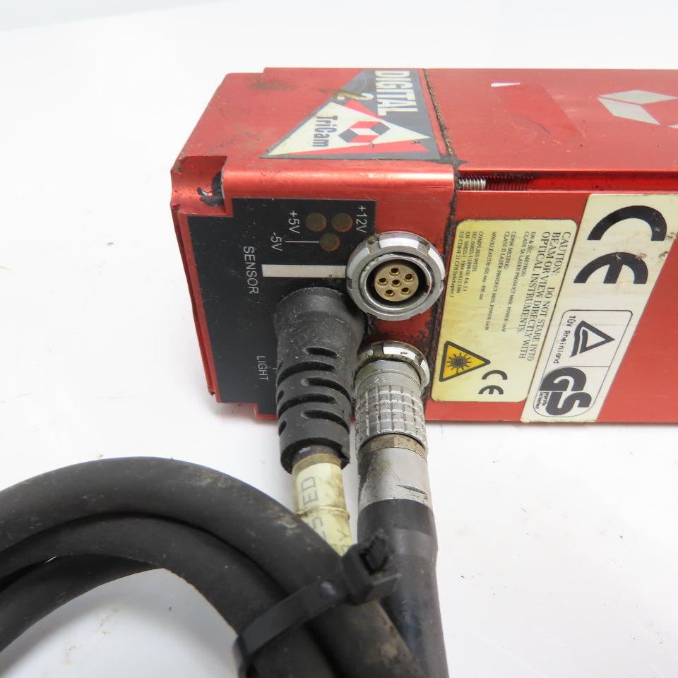 Perceptron 917-3008 Digital 2 TriCam Surface Sensor Rev 1 W/(2) 515-0095 Trilite