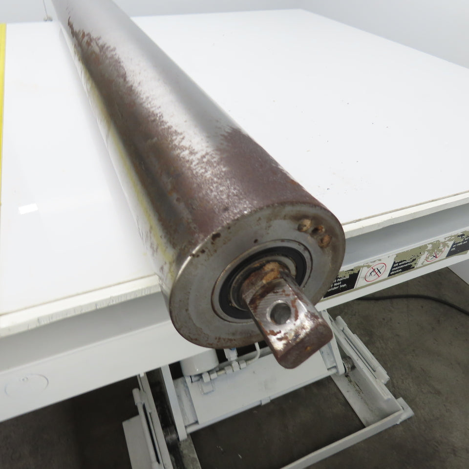 5-1/2" OD x 55" Face Gravity Roller Conveyor 59-5/8" OAL