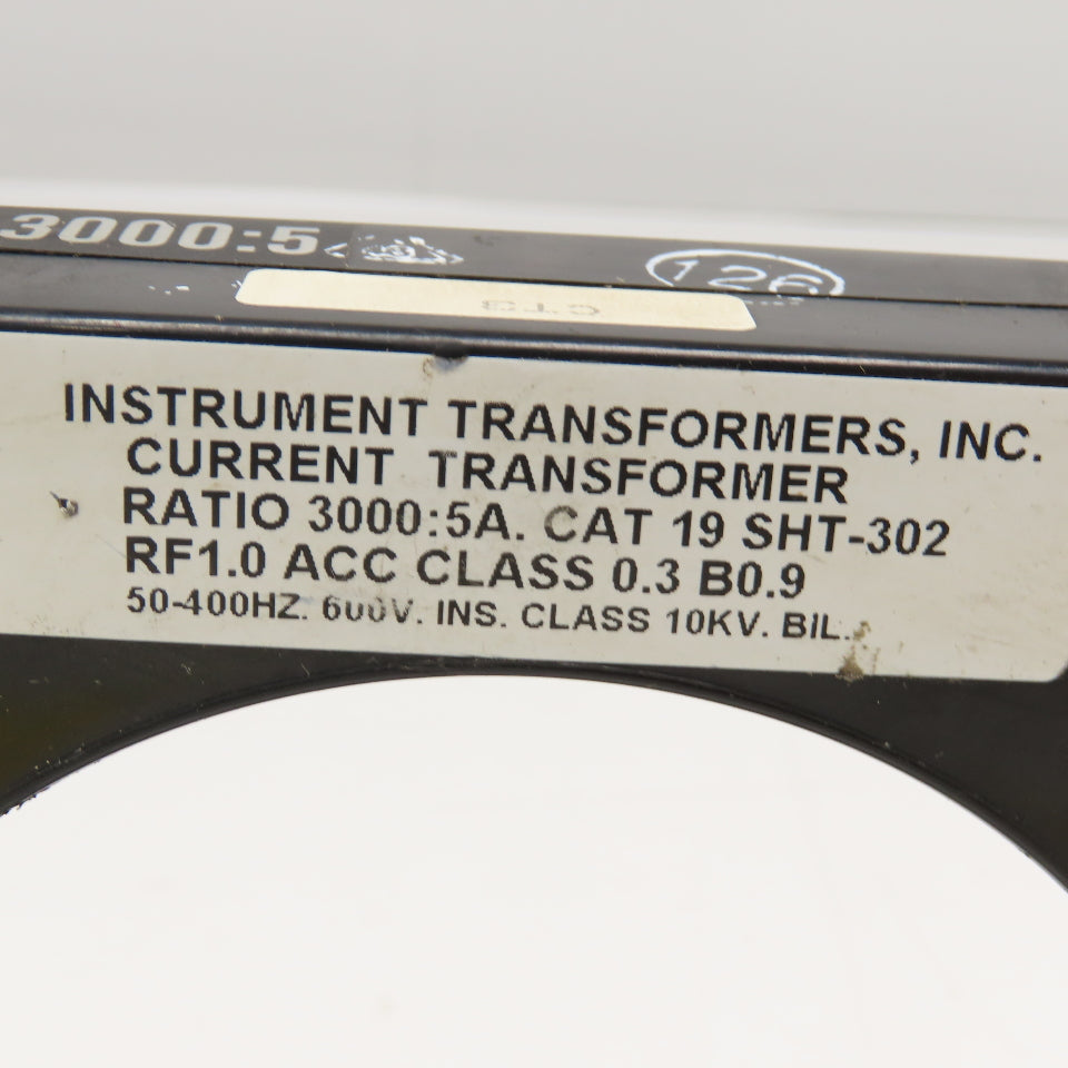 Instrument Transformer 19 SHT-301 3000:5A Current Transformer 50-400Hz