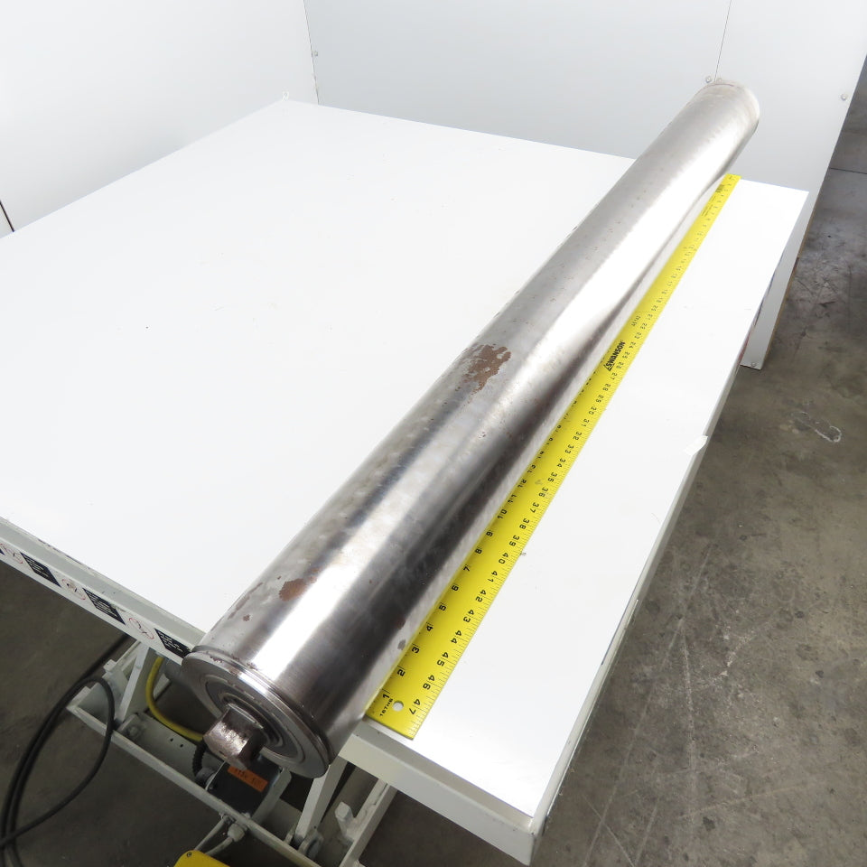 5-1/2" OD x 54-7/8" Face Gravity Roller Conveyor 57-1/8" OAL