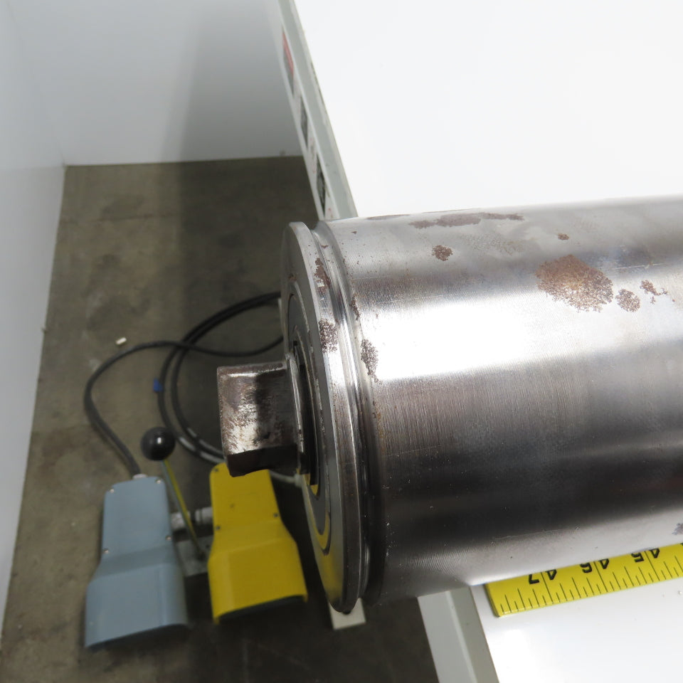 5-1/2" OD x 54-7/8" Face Gravity Roller Conveyor 57-1/8" OAL