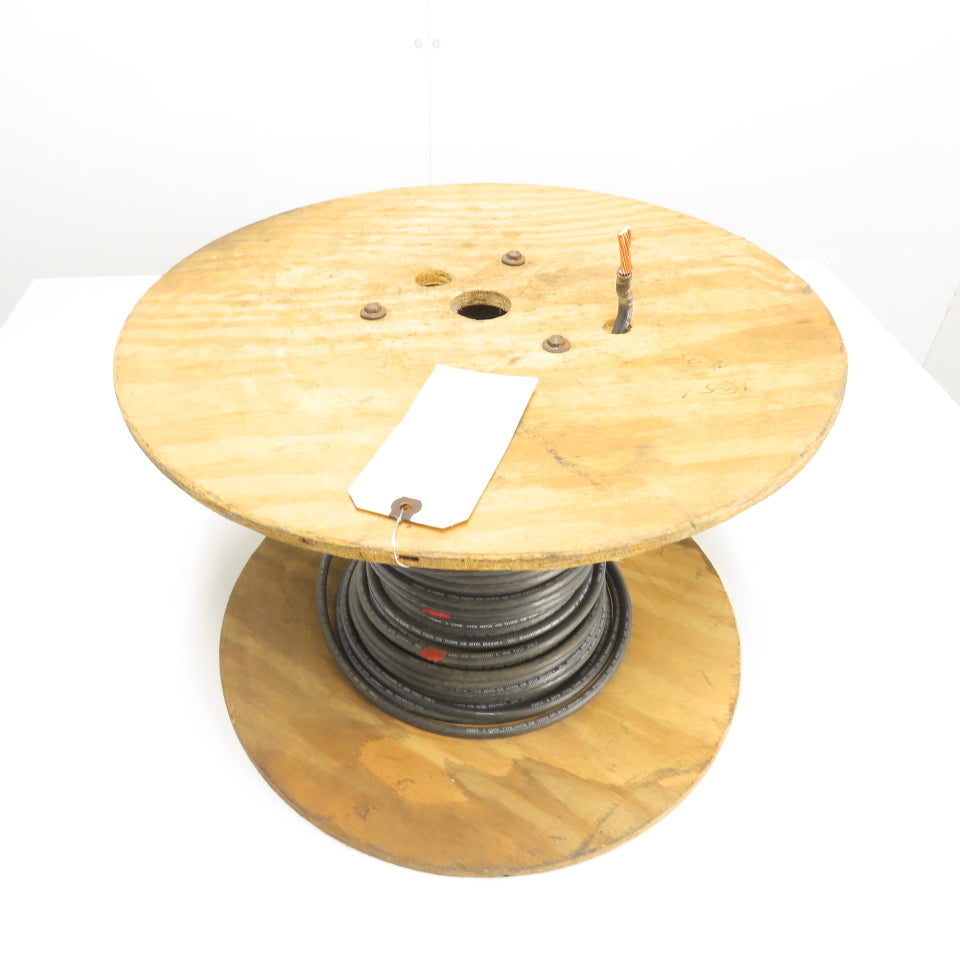 Essex 3AWG THHN/THWN/MTW Black Strand Copper Wire 600V 145'