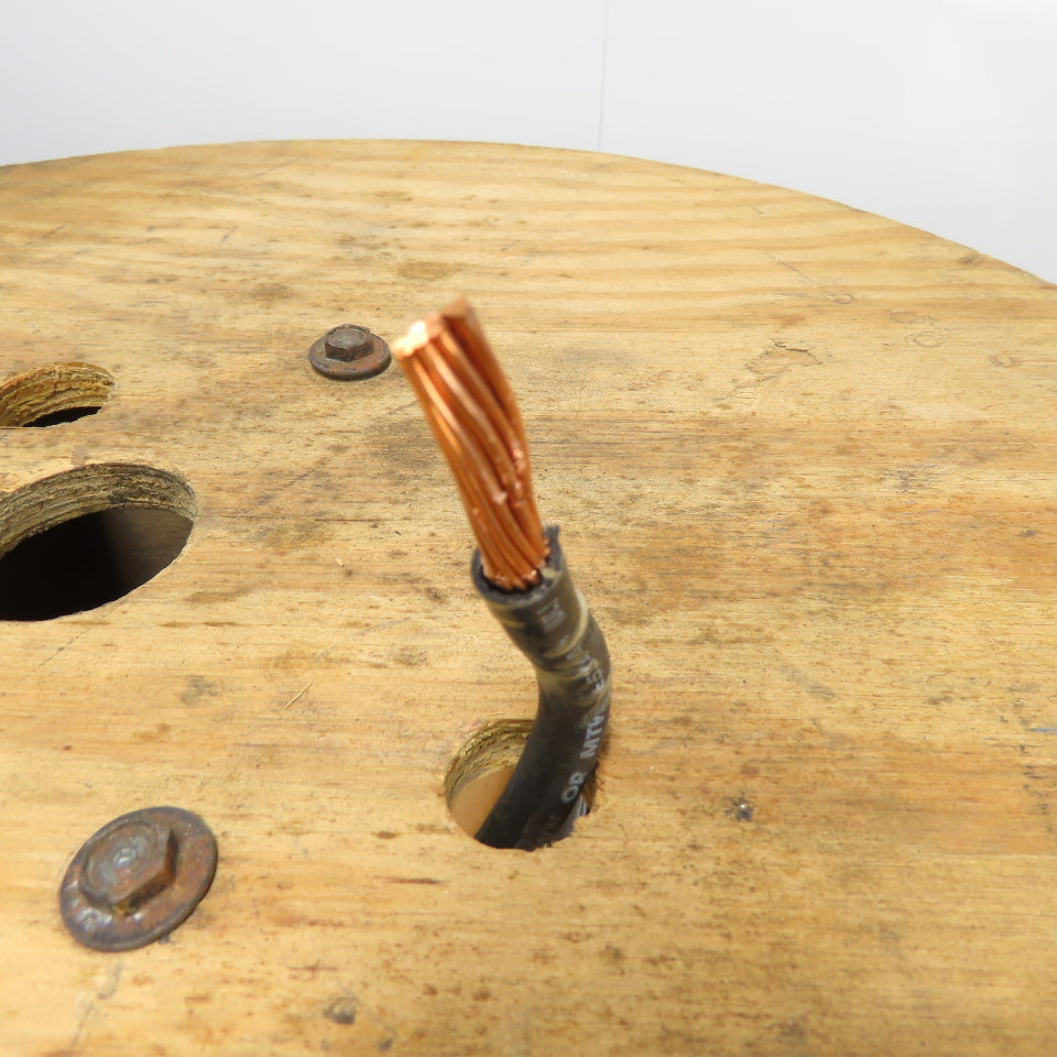 Essex 3AWG THHN/THWN/MTW Black Strand Copper Wire 600V 145'