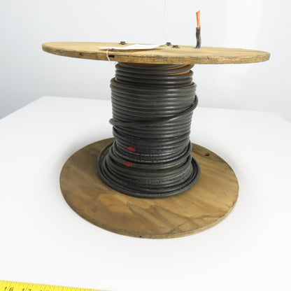 Essex 3AWG THHN/THWN/MTW Black Strand Copper Wire 600V 145'